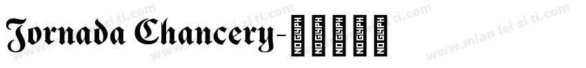 Jornada Chancery字体转换
